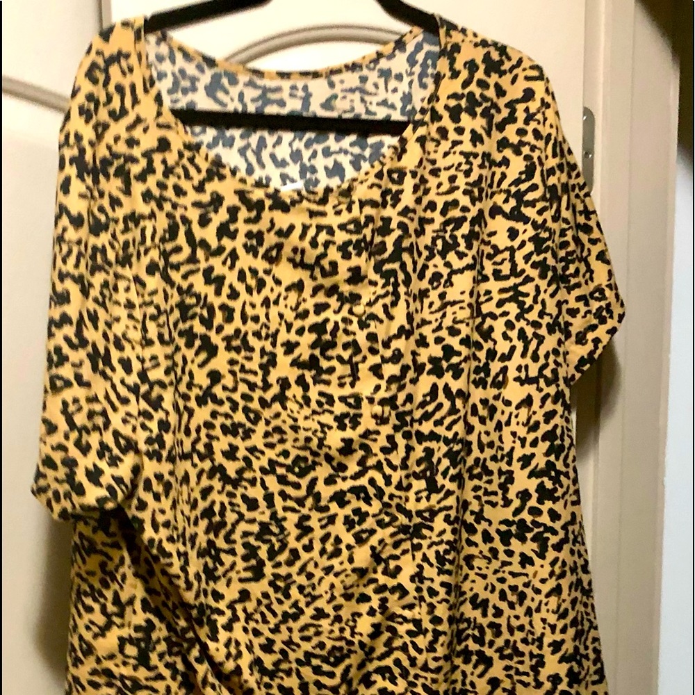 Animal print to spice up your life wear it with a cardigan by designer Ava Viv